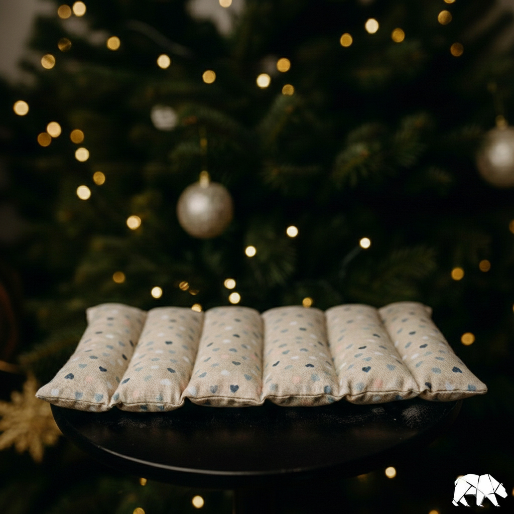 Pernă de sera modelabilă pentru adulţi cu sare din Praid, plante medicinale şi ulei esenţială de lavandă