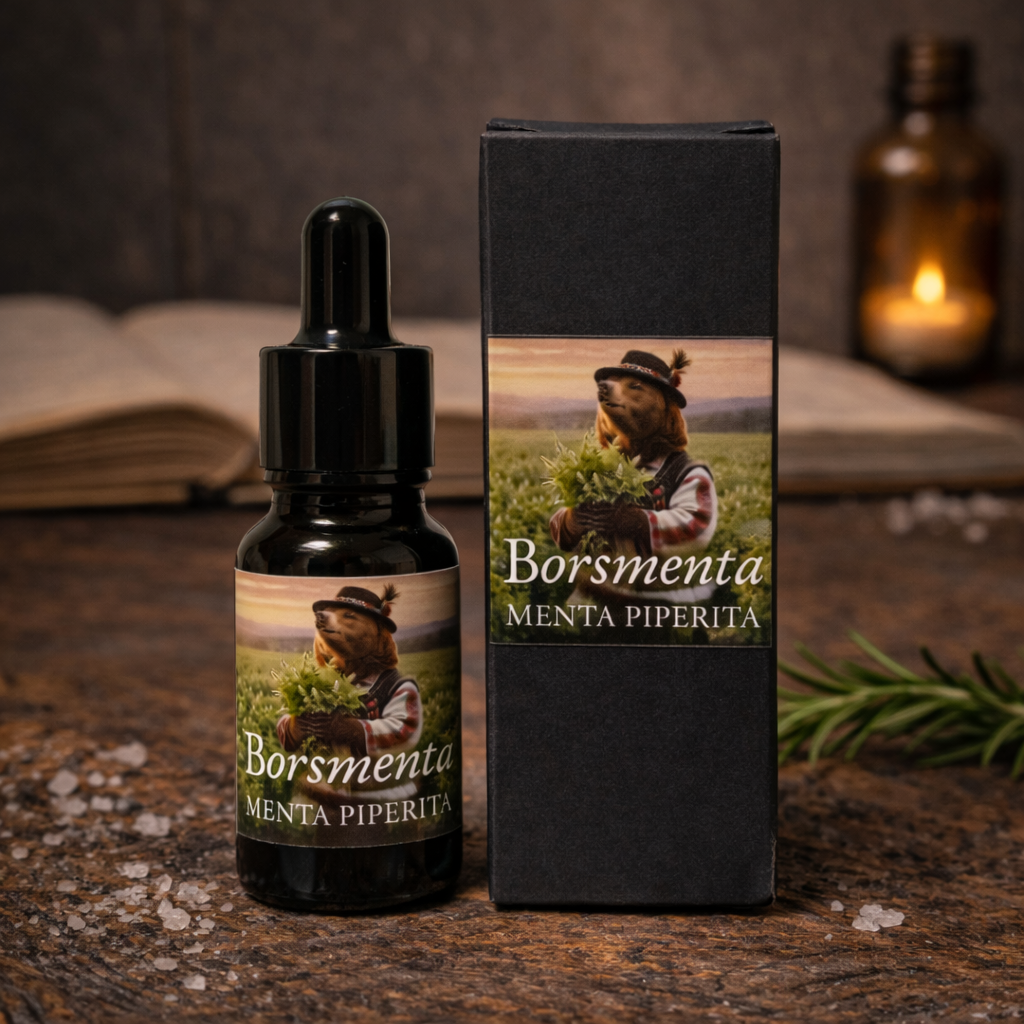 Ulei Esențial de Mentă Piperită (Mentha Piperita), 100% Pur, 10ml