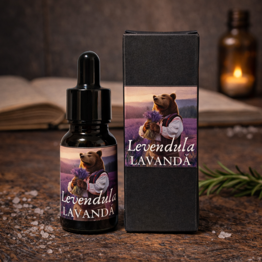Ulei Esențial de Lavandă (Lavandula Angustifolia), 100% Pur, 10ml